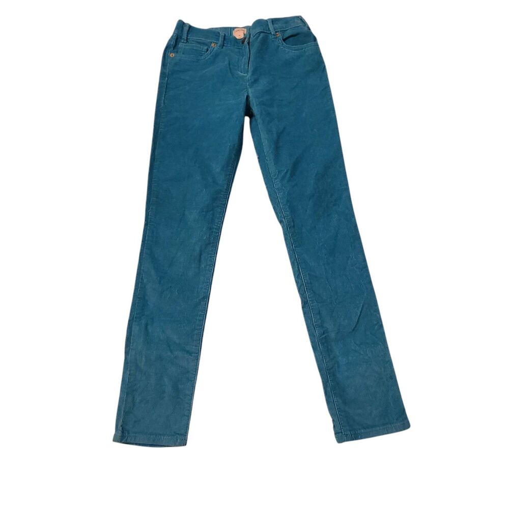 Crewcuts Boys Slim Corduroy Pants Teal Color Size 14